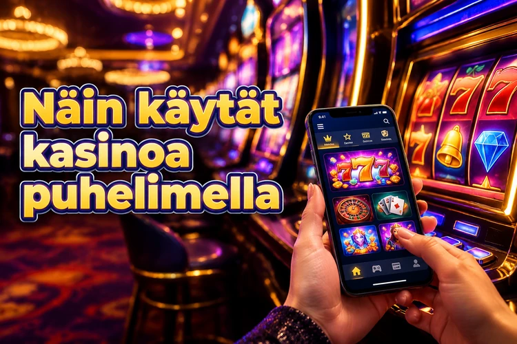 Näin käytät kasinoa puhelimella