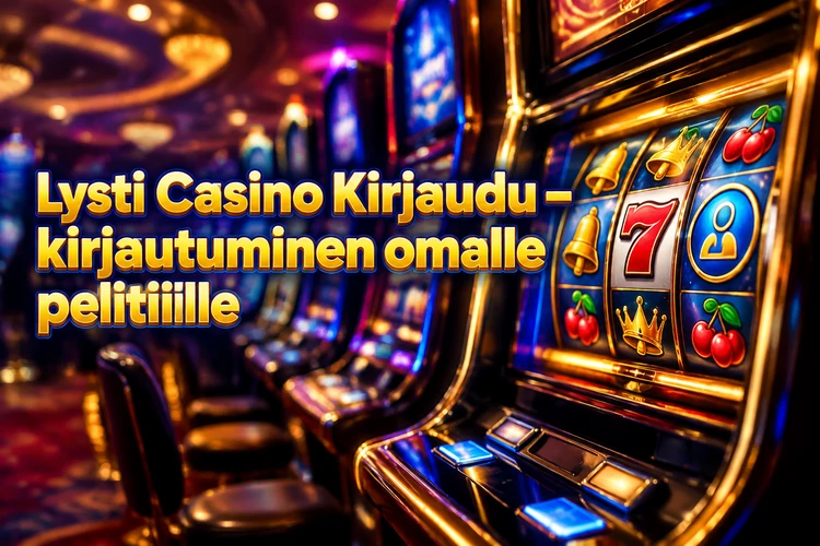 Lysti Casino Kirjaudu - kirjautuminen omalle pelitilille